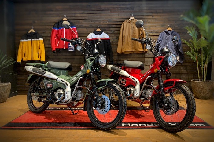 <p>Ket Foto: Foto dari motor Honda CT125 yang memiliki model klasik keren (Foto/Twitter/HondaDream)</p>
