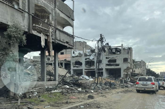 <p>Ket. Foto : Mampukah Perekonomian Israel Mampu Mengatasi Dampak Perang dengan Palestina?<br />
(Foto/X/@UNRWA)</p>
