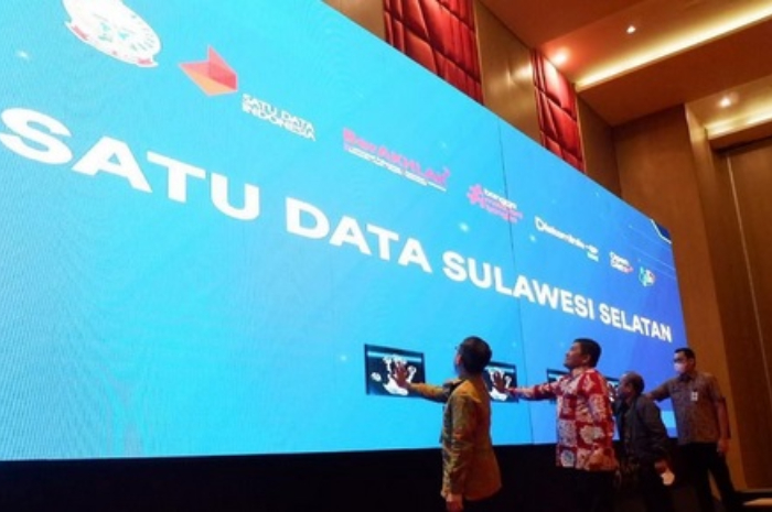 <p>Ket Foto: Diskominfo-SP Sulawesi Selatan luncurkan Portal Satu Data (Foto/Facebook Diskominfo-SP Prov. Sulsel)</p>
