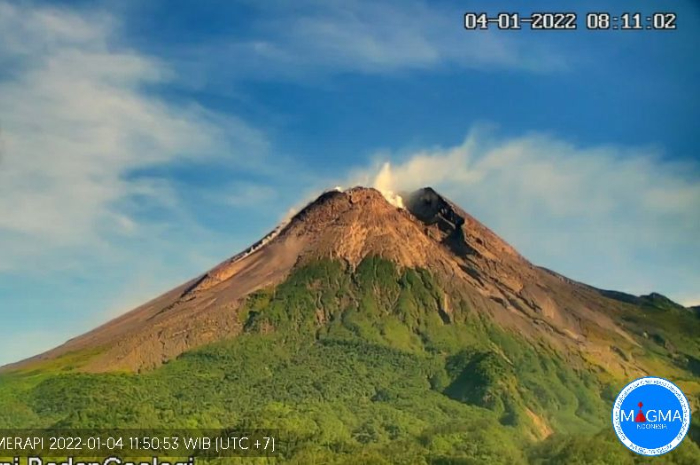 <p>Ket Foto: Gunung Marapi (Foto/Magma ESDM)</p>
