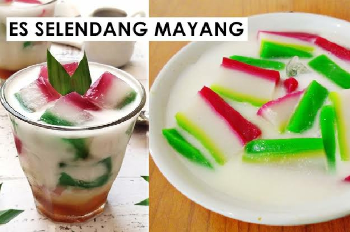 <p>Ket. Es Selendang Mayang menjadi salah satu takjil buka puasa favoritnya orang Betawi (Foto/YouTube/Ardiyanti) </p>
