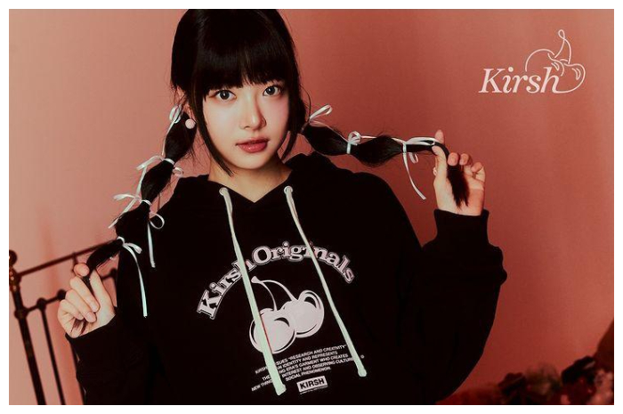 <p>Ket Foto: Eunchae Sebagai Model Brand Kirsh (Foto/Instagram/@kirsh_official)</p>
