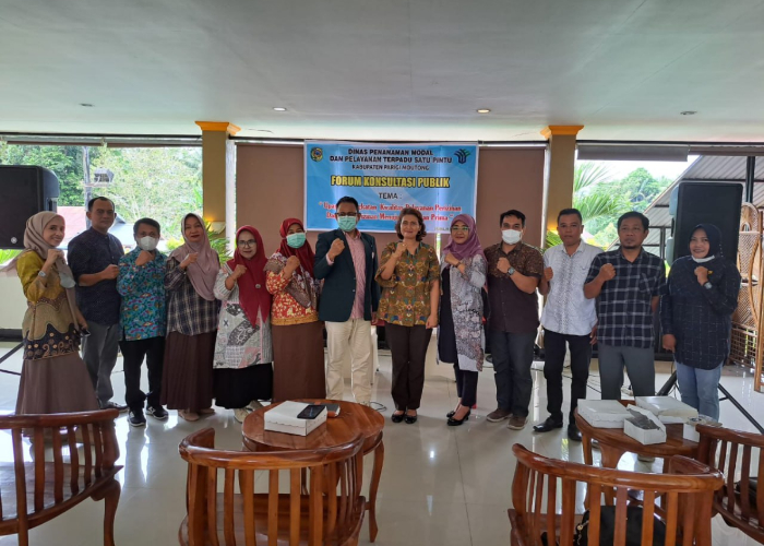 Ket. Foto: DPMPTSP Kabupaten Parigi Moutong Mengadakan Kegiatan Forum Konsultasi Publik (Foto/DPMPTSP)