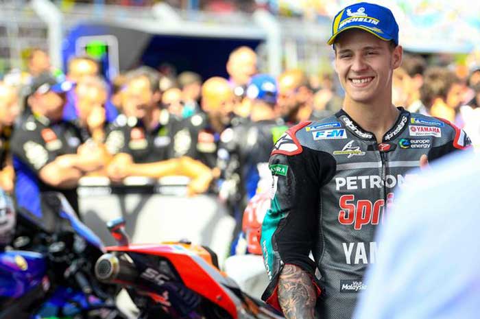 <p>Foto: Fabio Quartararo Juara di MotoGP Assen 2021.</p>
