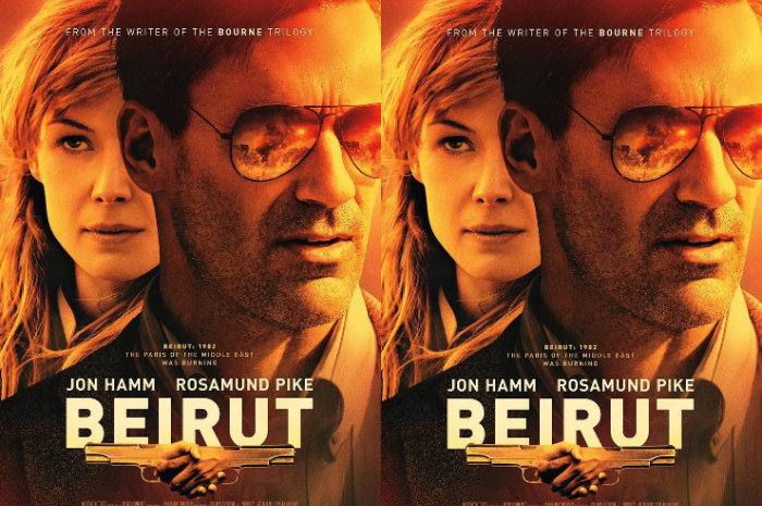 <p>Ket Foto: Film Beirut yang dibintangi Jon Hamm dan Rosamund Pike (Foto/Instagram/@beirutthemovie)</p>
