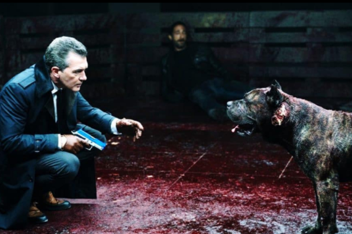 <p>Ket Foto: Salah satu adegan dalam film Bullet Head yang dibintangi Adrien Brody (Foto/Instagram/@monkeyplay)</p>
