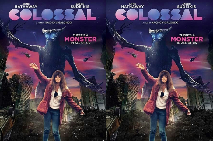 <p>Ket Foto: Film Colossal yang dibintangi Anne Hathaway (Foto/Instagram/@sambakey)</p>
