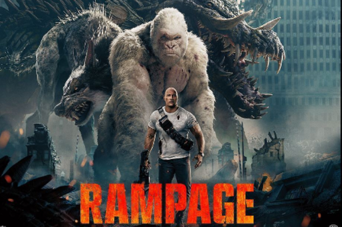 <p>Ket Foto: Film Rampage yang dibintangi Dwayne Johnson (Foto/Instagram/@rampagethemovie)</p>