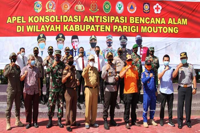 <p>Foto: Apel Kesiapsiagaan Bencana La Nina di Mako Polres Parigi Moutong.</p>
