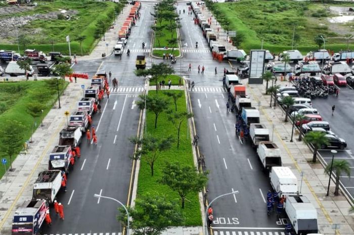 <p>Ket Foto: Center Point Of Indonesia Makassar, Sulawesi Selatan (Foto/Diskominfotik Pemkot Makassar)</p>
