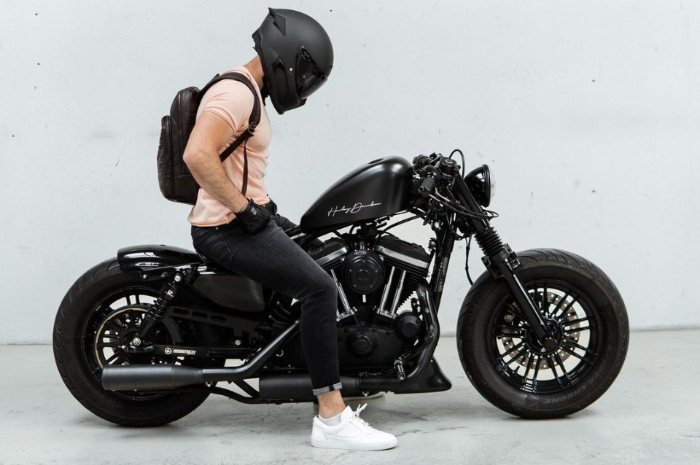 <p>Foto ilustrasi motor gede Harley Davidson (foto/Instagram/@marvschwering48)</p>
