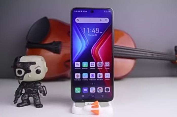 <p>Foto Infinix Hot 11S NFC (foto/youtube/@maugadget)</p>
