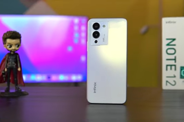 <p>Foto Infinix Note 12 (foto/youtube/@maugadget)</p>