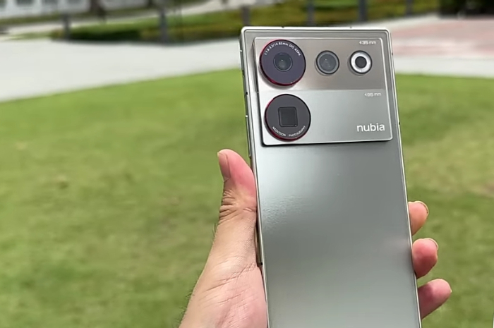 <p>Foto Nubia Z50 Ultra (foto/youtube/@youtubercupu)</p>
