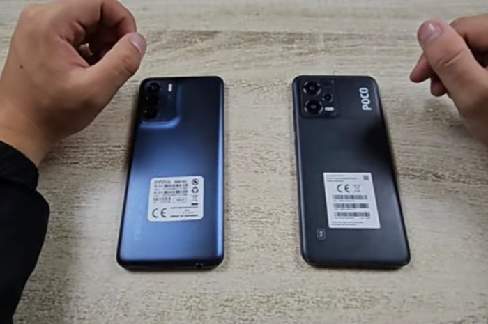 <p>Foto Poco X5 5G dan Infinix Zero 5G 2023 (foto/youtube/@eramobile)</p>
