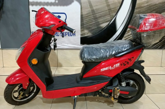 <p>Ket Foto: Foto motor listrik Selis Eagle Prix (Foto/Twitter/@bomnalyoonie)</p>
