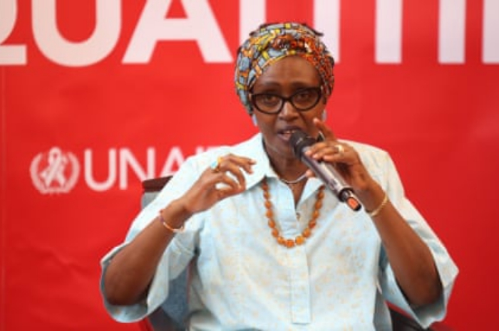 <p>Keterangan Foto: Kepala UNAids, Winnie Byanyima, (Foto:/ Twitter:/xinhua)</p>
