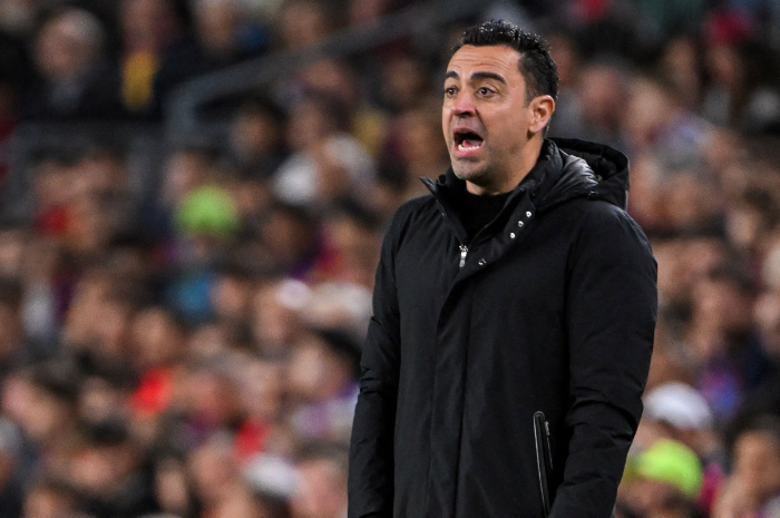 <p>Ket Foto: pelatih Barcelona FC, Xavi Hernandez (Foto/Twitter/BarcelonaFC)</p>
