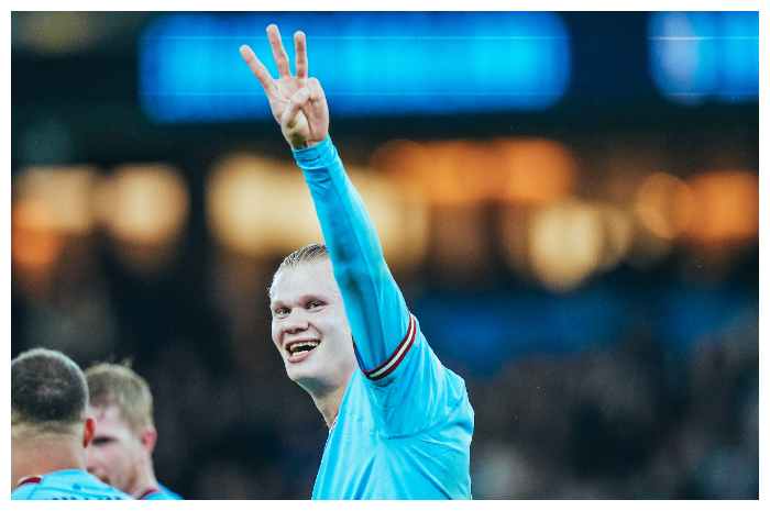 <p>Ket Foto: Erling Haaland saat di lapangan (Foto/Twitter/ManchesterCity)</p>
