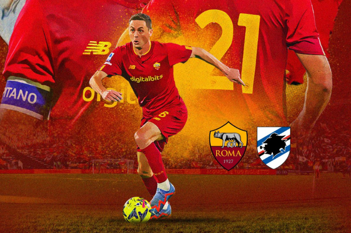 <p>Ket Foto: Foto Paulo Dybala di lapangan (Foto/Twitter/AS Roma)</p>
