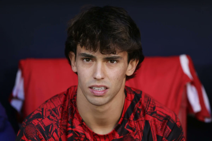<p>Ket Foto: Foto Joao Felix yang bermimpi bergabung dengan skuad Barcelona (Foto/Twitter/@idextratime)</p>
