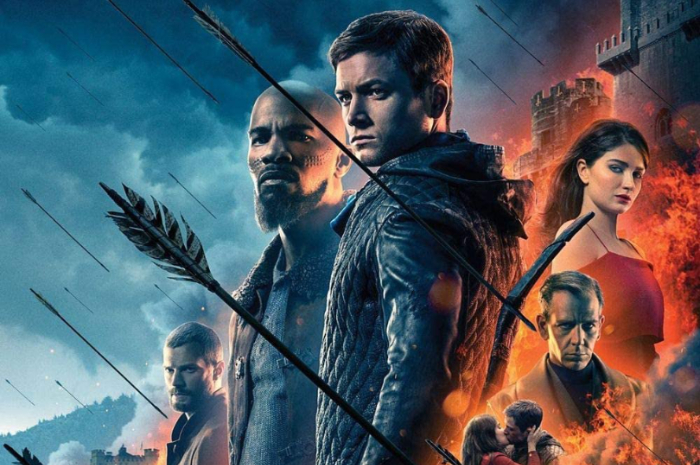 <p>Ket Foto: Foto poster film berjudul Robin Hood (Foto/Twitter/@Sea_Dyqim)</p>
