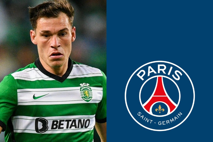 <p>Ket Foto: Foto pemain Sporting, Manuel Ugarte yang akan pergi ke PSG (Foto/Twitter/@faktasepakbola)</p>
