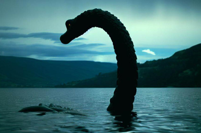 <p>Ket Foto: Foto dari mahluk yang diduga Loch Ness (Foto/Twitter/@amanz)</p>
