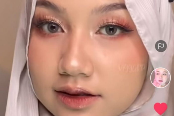 <p>Ket Foto: Hasil Makeup Graduation Viggarp/ (Foto/TikTok/@viggarp)</p>
