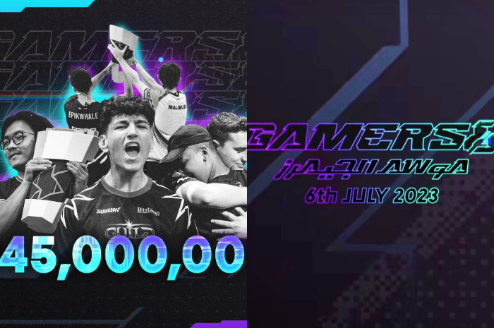 <p>Ket. Foto: Total Hadiah dan tanggal dimulainya Kompetisi Esports yang diselenggarakan oleh Gamers8 (Foto/Instagram/@gamers8gg)</p>