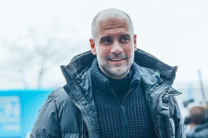 <p>Ket. Foto: Pep Guardiola Manajer Manchester City (Foto/Instagram/@mancity)</p>
