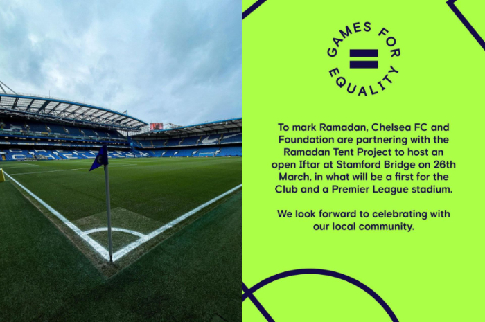 <p>Ket. Foto: Stadion Stamford Bridge dan Pengumuman Chelsea (Foto/Instagram/@chelseafc)</p>
