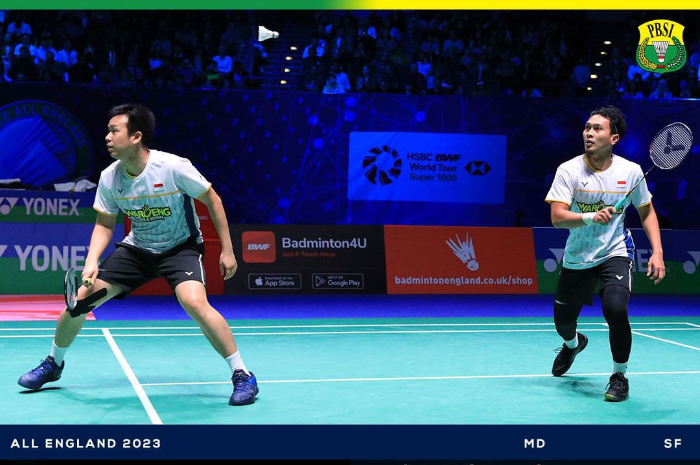 <p>Ket. Foto: Pasangan Ganda Putra Hendra/Ahsan(Foto/Instagram/@badminton.ina)</p>
