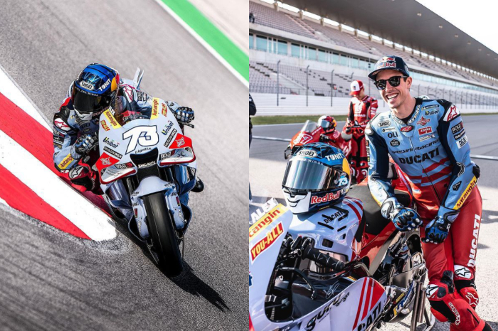 <p>Ket. Foto: Alex Marquez Pembalap MotoGP Tim Gresini – Ducati (Foto/Instagram/@alexmarquez73)</p>
