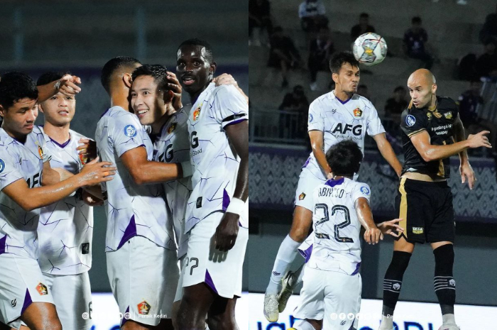 <p>Ket. Foto: Para Pemain Persik Kediri Saat Melawan Dewa United di BRI Liga 1 (Foto/Instagram/@persikfcofficial)</p>