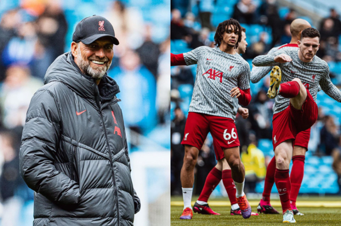 <p>Ket. Foto: Jurgen Klopp Manajer dari Liverpool dan Para Pemainnya (Foto/Instagram/@liverpoolfc)</p>
