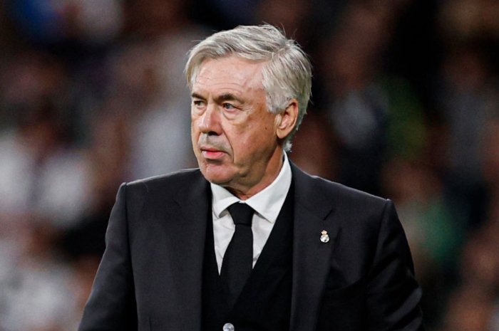 <p>
Ket. Foto: Carlo Ancelotti manajer asal Italia yang kini menjadi juru taktik dari klub Real Madrid (Foto/Twitter/@realmadrid)</p>

