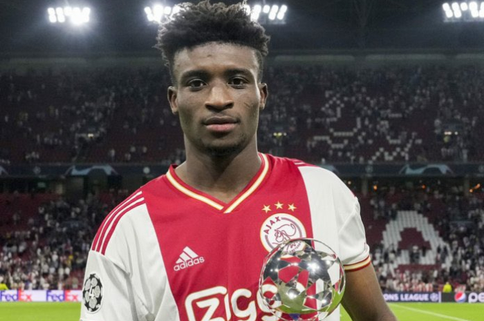 <p>Ket Foto: Foto pemain Ajax, Mohamed Kudus yang akan direkrut Brighton (Foto/Twitter/@idextratime)</p>
