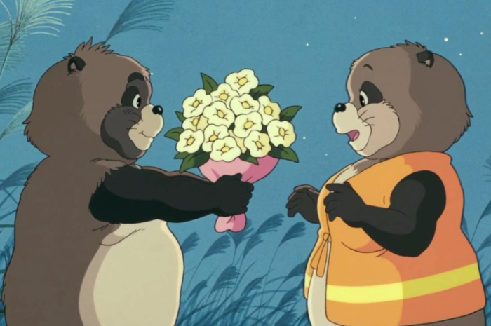 <p>Ket Foto: Foto poster film Ghibli Studio, Pom Poko (Foto/Twitter/@flowersilky)</p>
