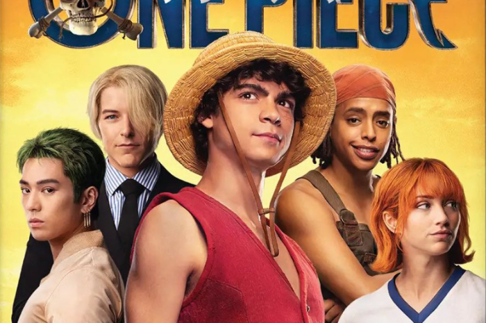 <p>Ket Foto: Foto poster baru anime One Piece Live Action yang akan segera tayang (Foto/Twitter/@SinemaTengahMlm)</p>
