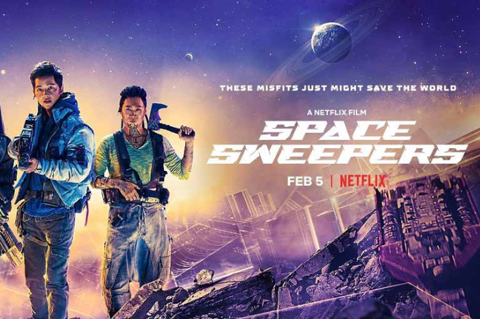 <p>Ini Dia Sinopsis Film Blokbus Korea Berjudul Space Sweepers: Petualangan Luar Angkasa yang Mendalam dengan Aksi yang Mengagumkan!<br />
Ket Foto: Foto poster Space Sweepers (Foto/Twitter/@zhafvlog)</p>