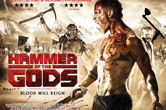 <p>Ket Foto: Foto poster film Hammer of the Gods (Foto/Twitter/@TerriManduca)</p>
