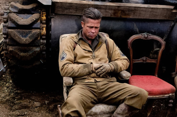 <p>Ket Foto: Foto dari cuplikan film, Fury (Foto/Twitter/Emir Han)</p>