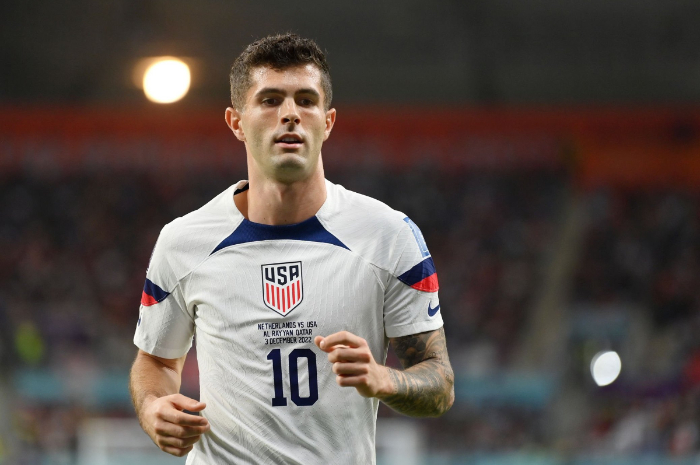 <p>Ket Foto: Foto pemain Chelsea, Pulisic yang ingin direkrut oleh Juventus (Foto/Twitter/@idextratime)</p>
