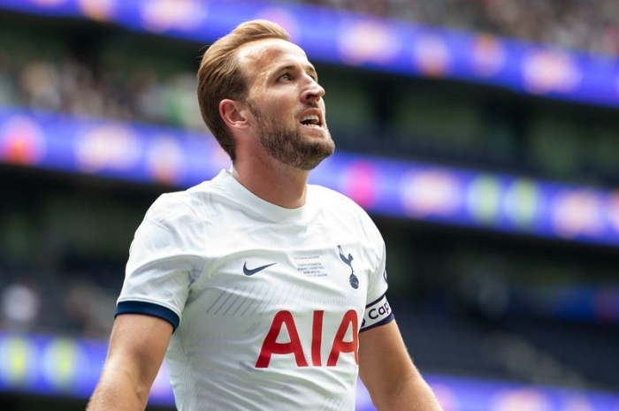 <p>Ket Foto: Foto Harry Kane sedang selebrasi di lapangan (Foto/Twitter/@idextratime)</p>
