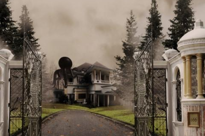 <p>Ket Foto: Foto poster film Rumah Gurita (Foto/Twitter/@_gudangfilm)</p>
