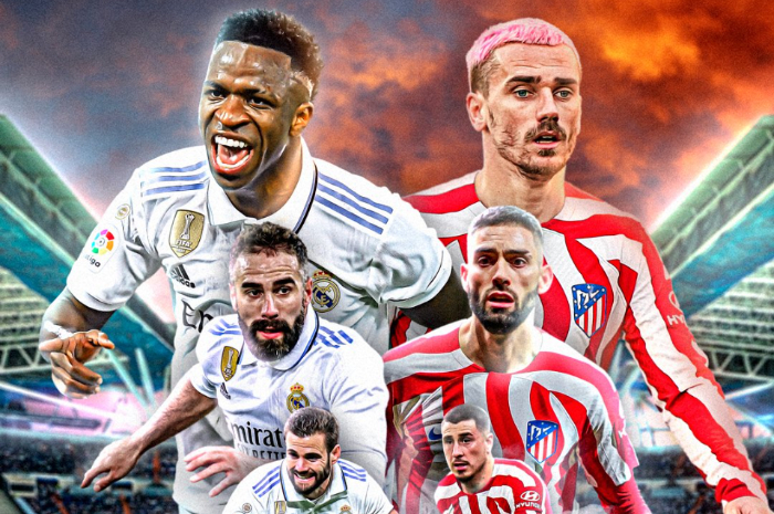 <p>Ket Foto: Foto pertarungan Real Madrid vs Atletico Madrid (Foto/Twitter/Real Madrid CF)</p>
