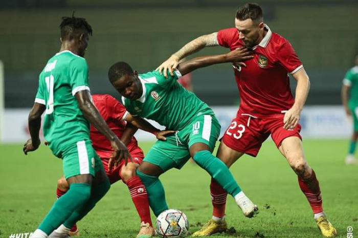<p>Ket. Foto: Pertandingan Tim Nasional Indonesia Melawan Burundi pada FIFA Matchday 25 Maret 2023 (Foto/Instagram/@pssi)</p>
