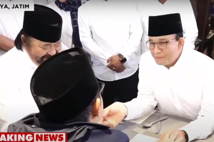 <p>Ket Foto: Foto dari deklarasi bacapres dan bacawapres Anies-Muhaimin (Foto/Youtube/MetroTV)</p>
