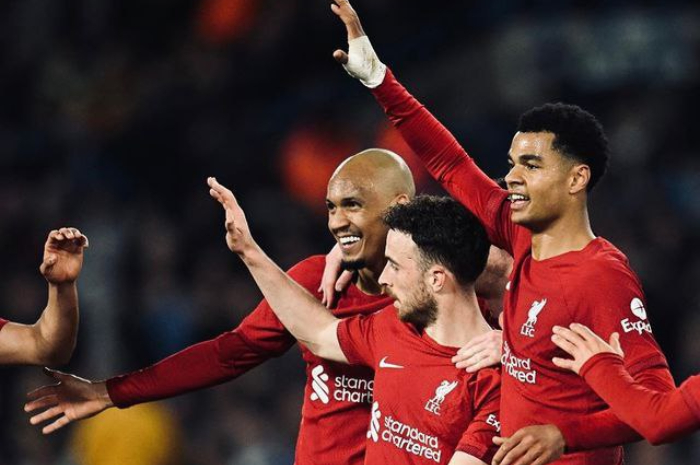 <p>Ket. Foto: Sejumlah pemain andalan yang bermain untuk tim Liverpool FC (Foto/Instagram/@liverpoolfc) </p>
